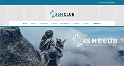 Desktop Screenshot of ishclub.org